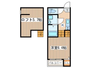 フローラ福住町の物件間取画像